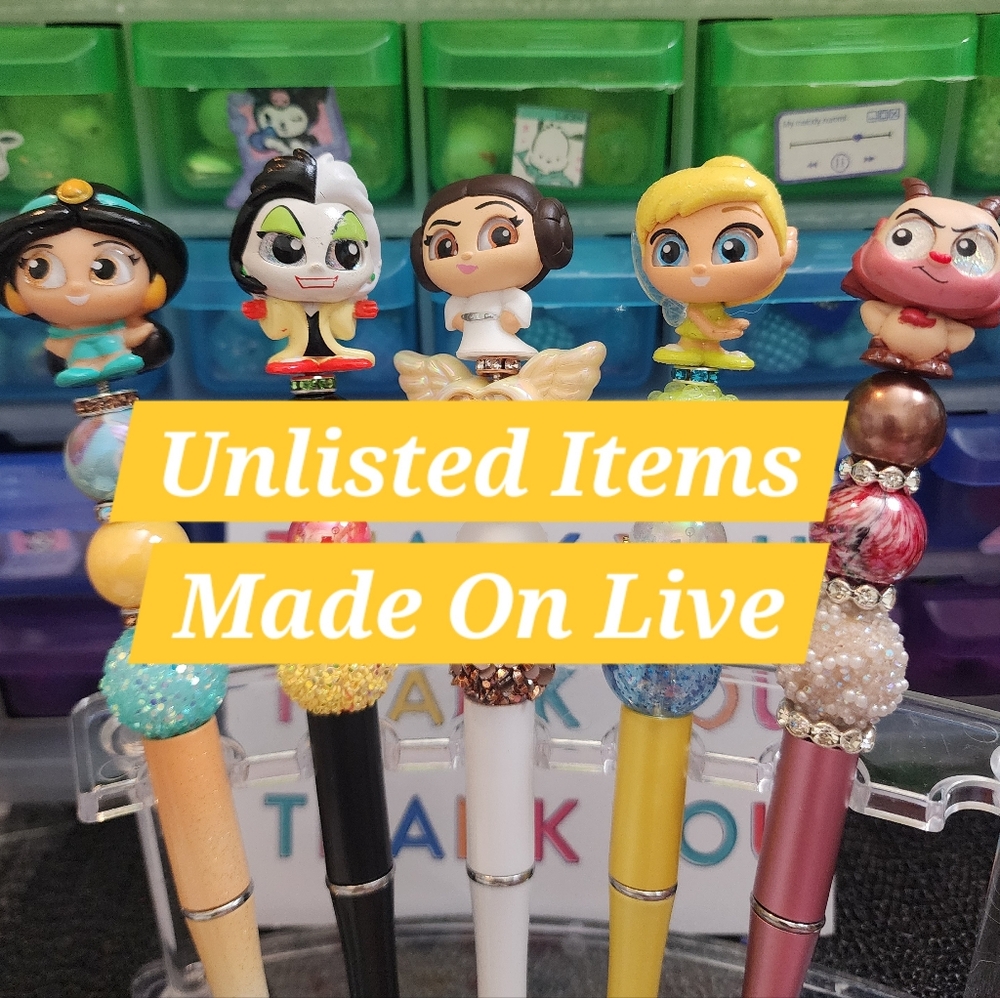Unlisted Items Made on Live or Premades